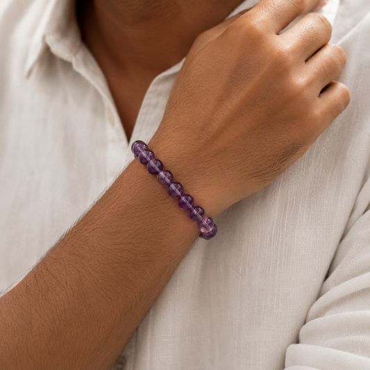 Amethyst Stone Bracelet