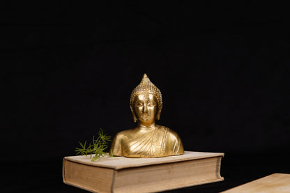 Buddha Brass Bust Idol