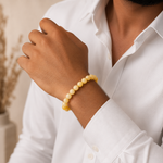 Yellow Calcite Stone Bracelet