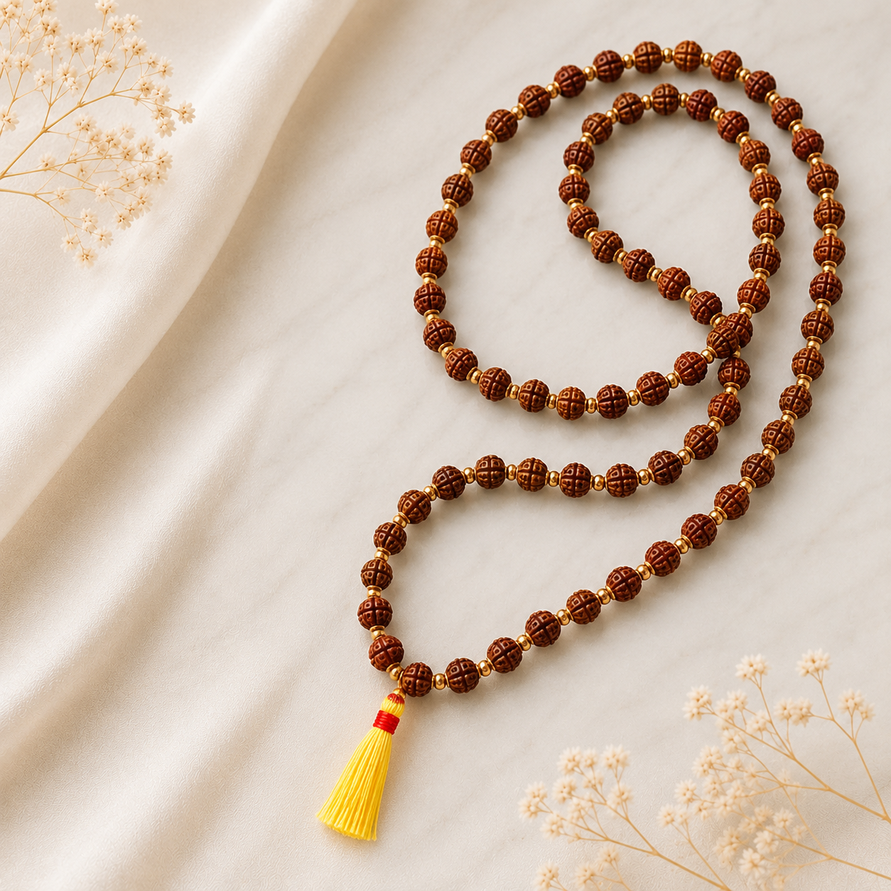 1 - 14 Mukhi Rudraksha Mala